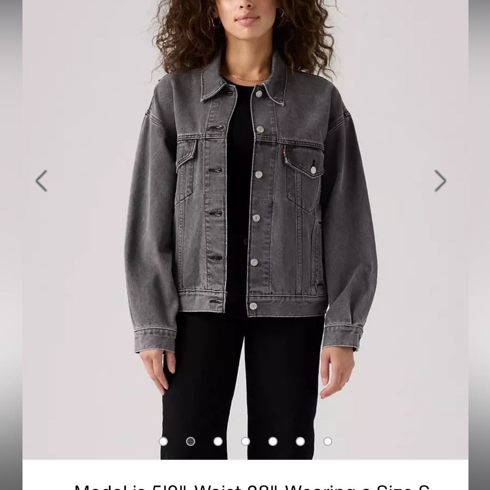 levi's 90s denim trucker jacket